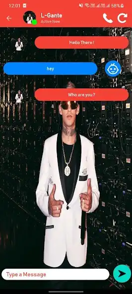 Play L-Gante video call Prank as an online game L-Gante video call Prank with UptoPlay