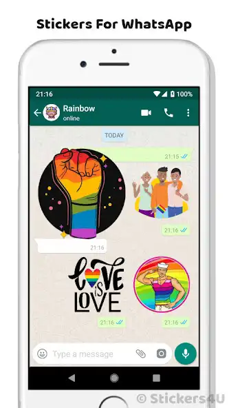 Play LGBT+ Pride Day Stickers as an online game LGBT+ Pride Day Stickers with UptoPlay