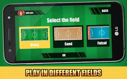 Play LG Button Soccer - Online Free as an online game LG Button Soccer - Online Free with UptoPlay