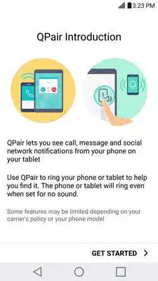 Play LG QPair
