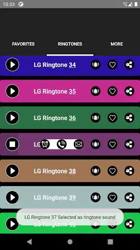 Play LG Ringtones as an online game LG Ringtones with UptoPlay