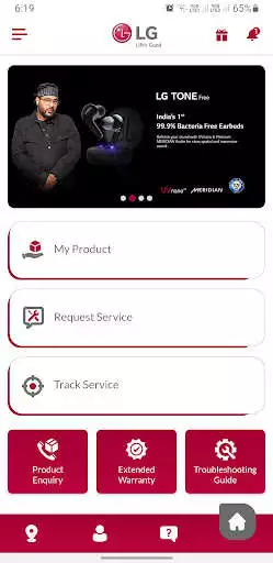 Play LG Service India as an online game LG Service India with UptoPlay