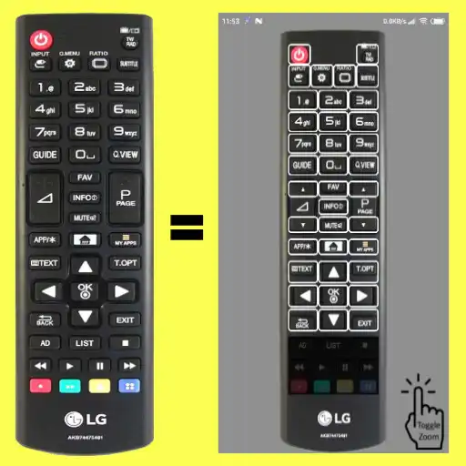 Play LG TV IR Like Remote, SIMPLE, NO SETTINGS APK