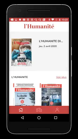 Play LHumanité - Le journal  and enjoy LHumanité - Le journal with UptoPlay
