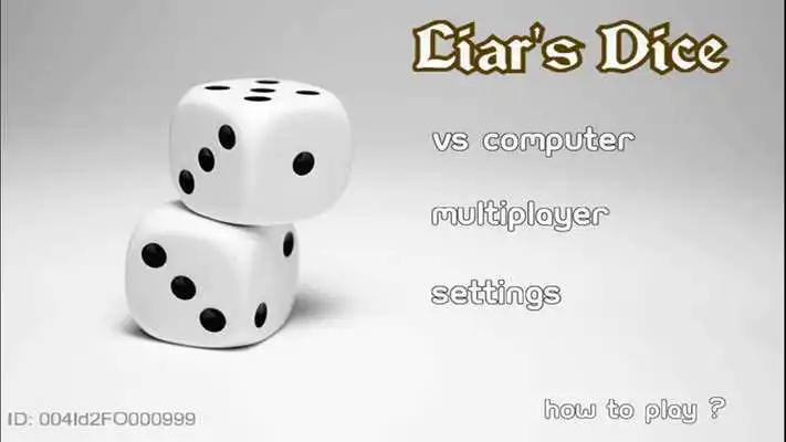 Play Liars Dice X