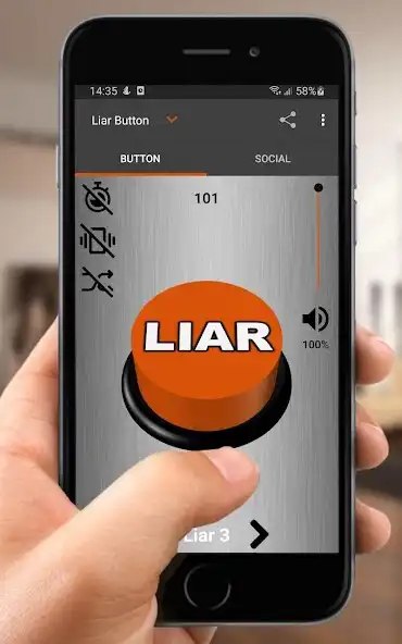 Play Liar Sound Button  and enjoy Liar Sound Button with UptoPlay