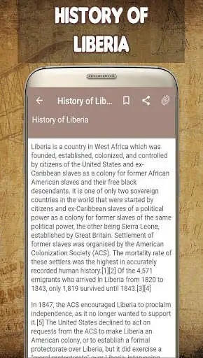 Play Liberia History  and enjoy Liberia History with UptoPlay