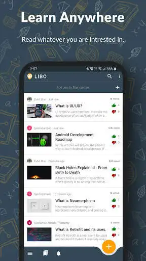 Play Libo - Learn & Share as an online game Libo - Learn & Share with UptoPlay