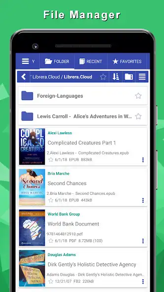 Play Librera Reader: for PDF, EPUB as an online game Librera Reader: for PDF, EPUB with UptoPlay