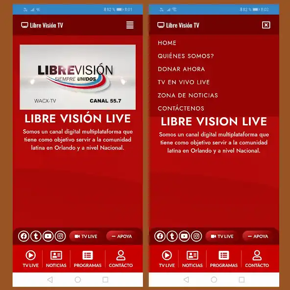 Play LIBREVISIÓN TV  and enjoy LIBREVISIÓN TV with UptoPlay
