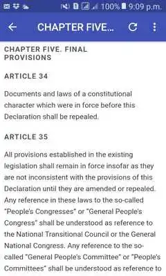 Play Libya Constitution