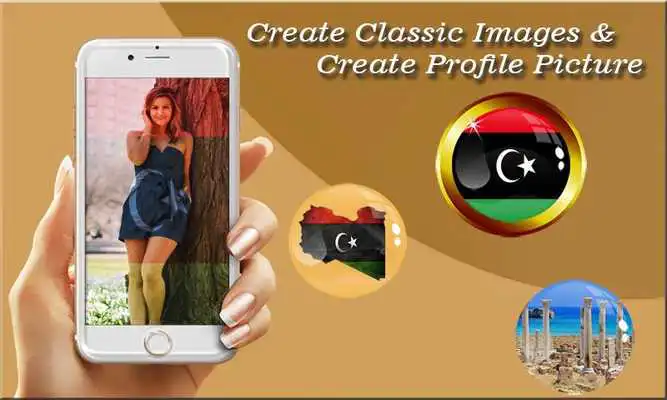 Play Libya Flag Photo Editor