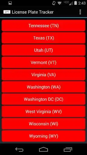 Play APK License Plate Tracker  and enjoy License Plate Tracker with UptoPlay com.eyeballmonkeymedia.licenseplatetracker