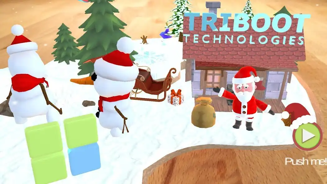 Play Lieber guter Weihnachtsmann as an online game Lieber guter Weihnachtsmann with UptoPlay
