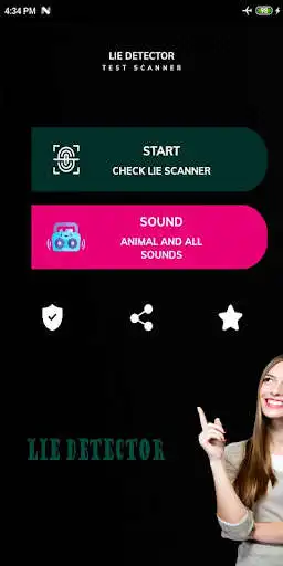 Play Lie Detector - Lie Prank as an online game Lie Detector - Lie Prank with UptoPlay