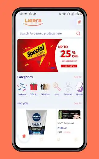 Play Lieera - Shopping App Buy Makeup & Cosmetics as an online game Lieera - Shopping App Buy Makeup & Cosmetics with UptoPlay