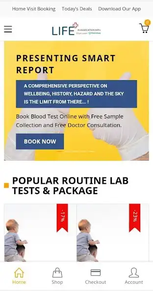 Play LIFE+   Blood Test-At Home  and enjoy LIFE+   Blood Test-At Home with UptoPlay