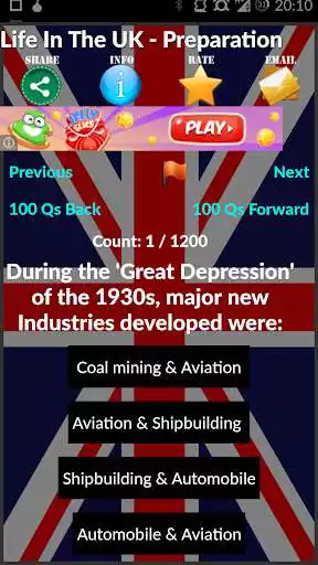 Play Life In The UK Test 2021 as an online game Life In The UK Test 2021 with UptoPlay