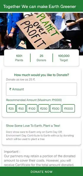 Play Life Look - Plant Donation as an online game Life Look - Plant Donation with UptoPlay