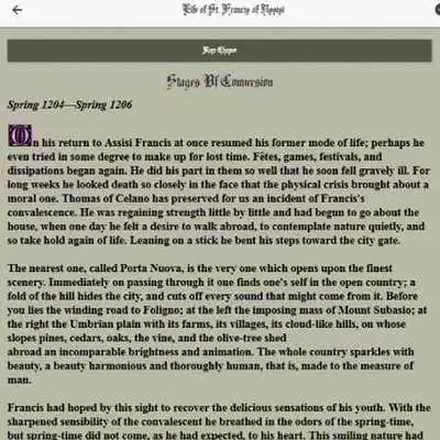 Play Life of St. Francis of Assisi, by Paul Sabatier