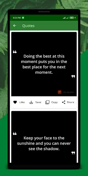 Play Life Quotes  Saying Creator as an online game Life Quotes  Saying Creator with UptoPlay