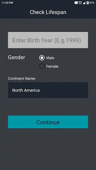 Play Lifespan Calculator as an online game Lifespan Calculator with UptoPlay