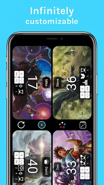 Play Lifetap Life Counter for MTG  and enjoy Lifetap Life Counter for MTG with UptoPlay