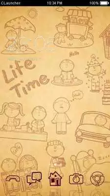 Play Life Time Simple Cartoon Theme