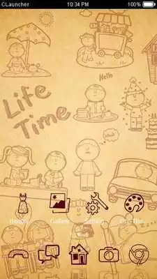 Play Life Time Simple Cartoon Theme