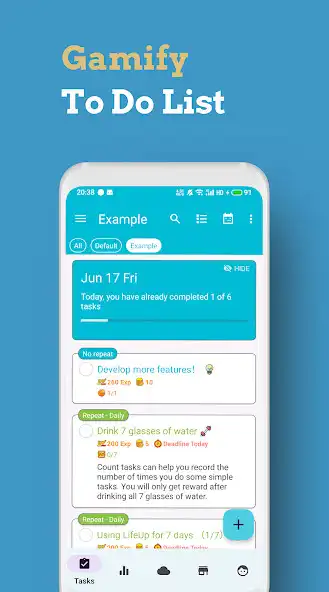 Play LifeUp: Gamify To-Do  Habit  and enjoy LifeUp: Gamify To-Do  Habit with UptoPlay