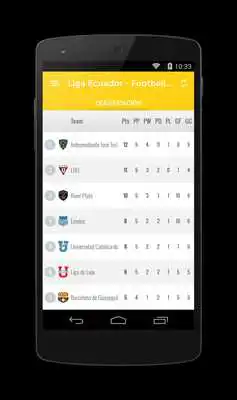 Play Liga Ecuador - Football App