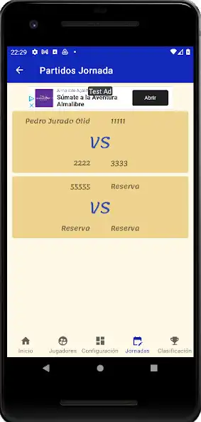 Play Liga Individual Padel as an online game Liga Individual Padel with UptoPlay
