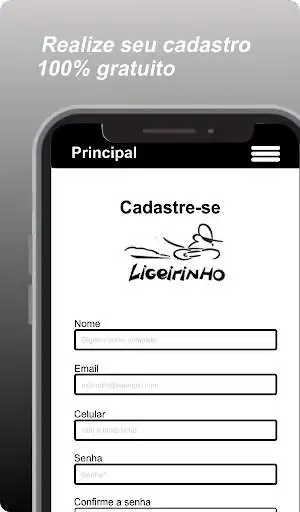 Play Ligeirinho - Cliente as an online game Ligeirinho - Cliente with UptoPlay