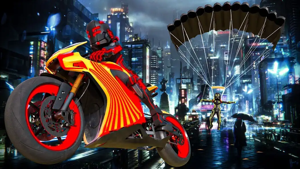 Play Light Bike Stunts Games 3D  and enjoy Light Bike Stunts Games 3D with UptoPlay