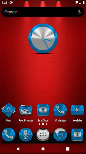 Play Light Blue Icon Pack as an online game Light Blue Icon Pack with UptoPlay