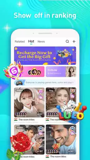 Play LightChat -Voice Chat  Meet  Party Rooms  and enjoy LightChat -Voice Chat  Meet  Party Rooms with UptoPlay