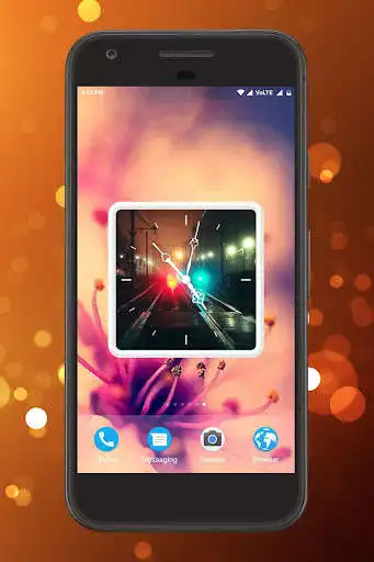 Play Light Clock Live Wallpaper  and enjoy Light Clock Live Wallpaper with UptoPlay