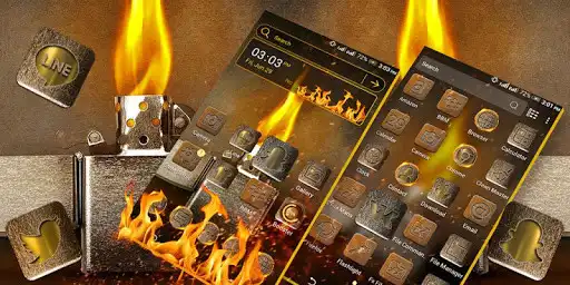 Play Lighter Launcher Theme