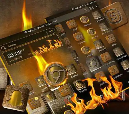 Play Lighter Launcher Theme