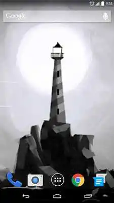 Play Lighthouse Ship Live Wallpaper