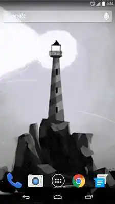 Play Lighthouse Ship Live Wallpaper