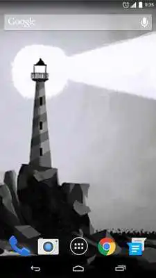 Play Lighthouse Ship Live Wallpaper