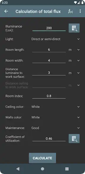 Play Lighting Calculations as an online game Lighting Calculations with UptoPlay