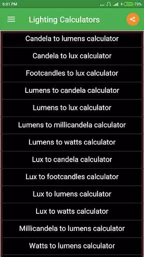 Play Lighting Calculator as an online game Lighting Calculator with UptoPlay
