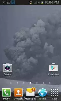 Play Lighting Cloud Live Wallpaper