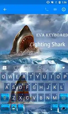 Play Lighting Sky  Shark Keyboard