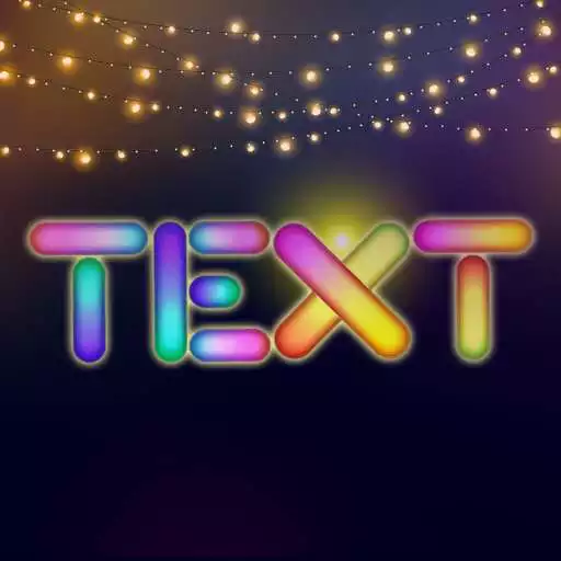 Play Lighting Text Art - Lights effect on Text APK Play Lighting Text Art - Lights effect on Text APK