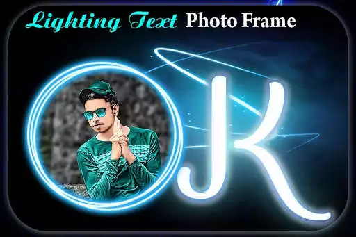 Play Lighting Text Photo Frame