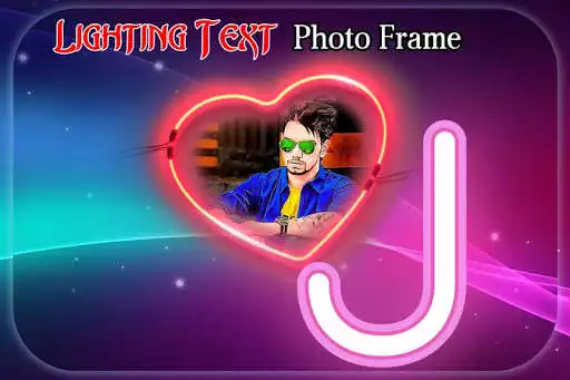 Play Lighting Text Photo Frame