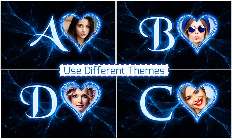 Play Lighting Text Photo Frames as an online game Lighting Text Photo Frames with UptoPlay